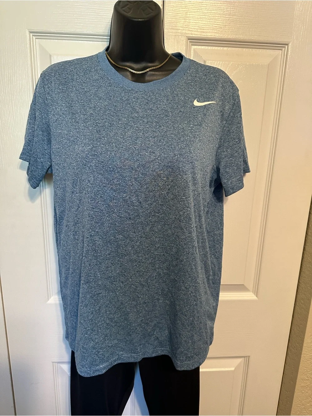 Nike | Light Blue Heathered “The Nike Tee” Performance T-shirt - Men’s Medium